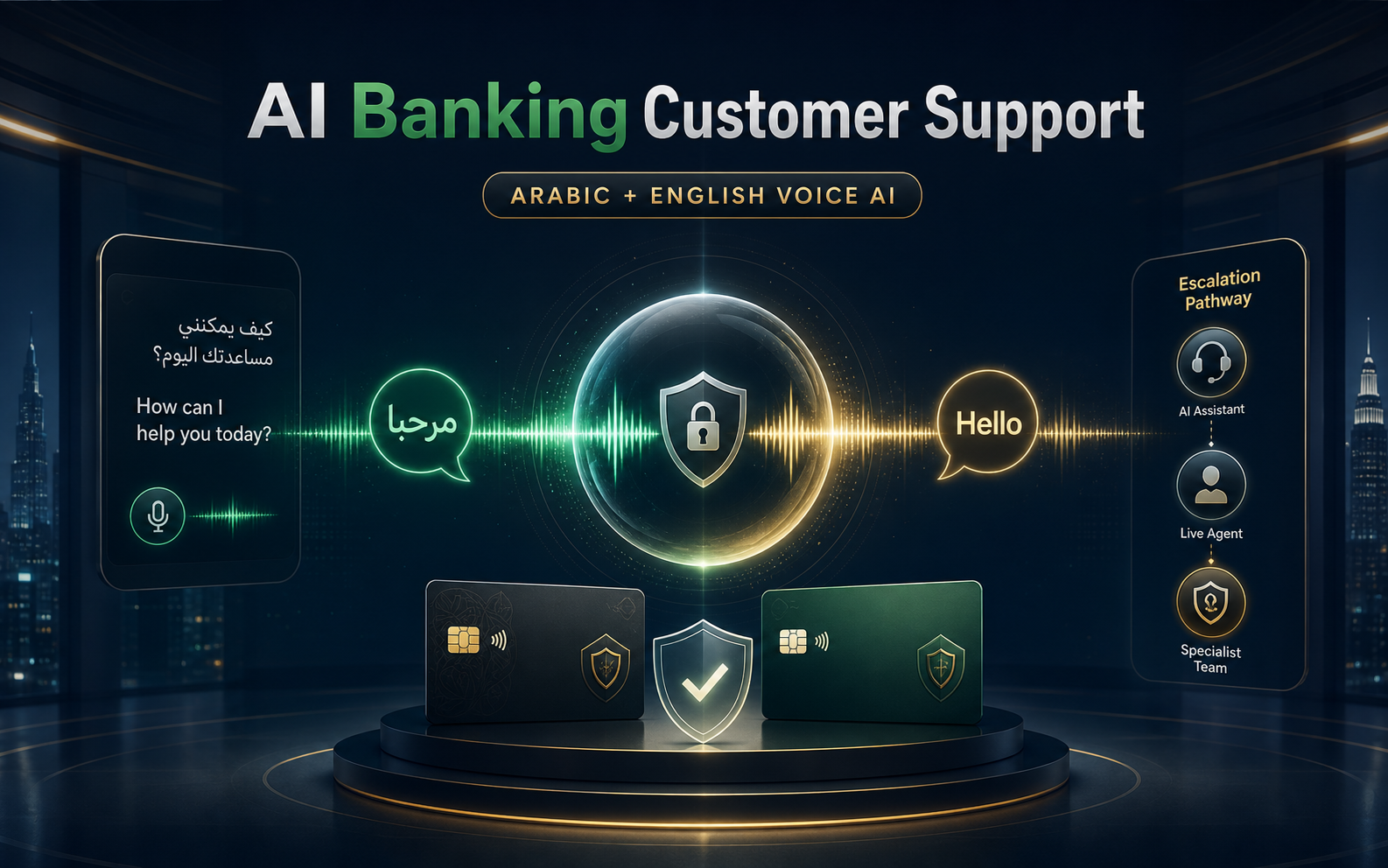 AI Banking Customer Support professional cover